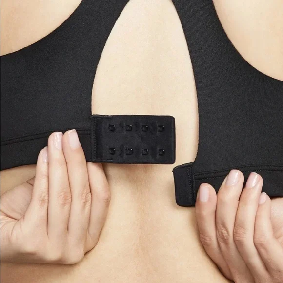 Nike Dri-FIT Alpha Womens High Support Padded Zip-Front L Sports Bra C-E Cup EUC - Picture 11 of 16